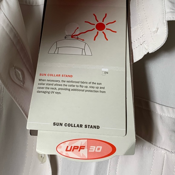 The North Face | Women’s Long Sleeve Batura Shirt in Moonlit Ivory - Large - Picture 4 of 11